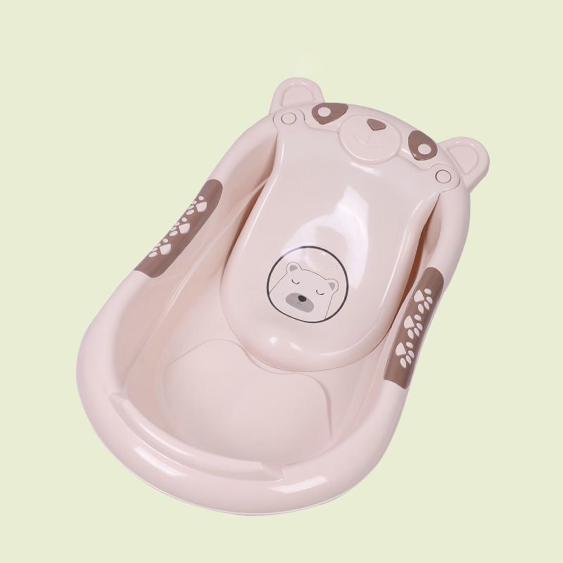 Baby Bath Tub With Support - Brown