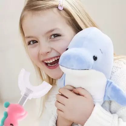 360° Kids Unicorn U-Shaped Toothbrush