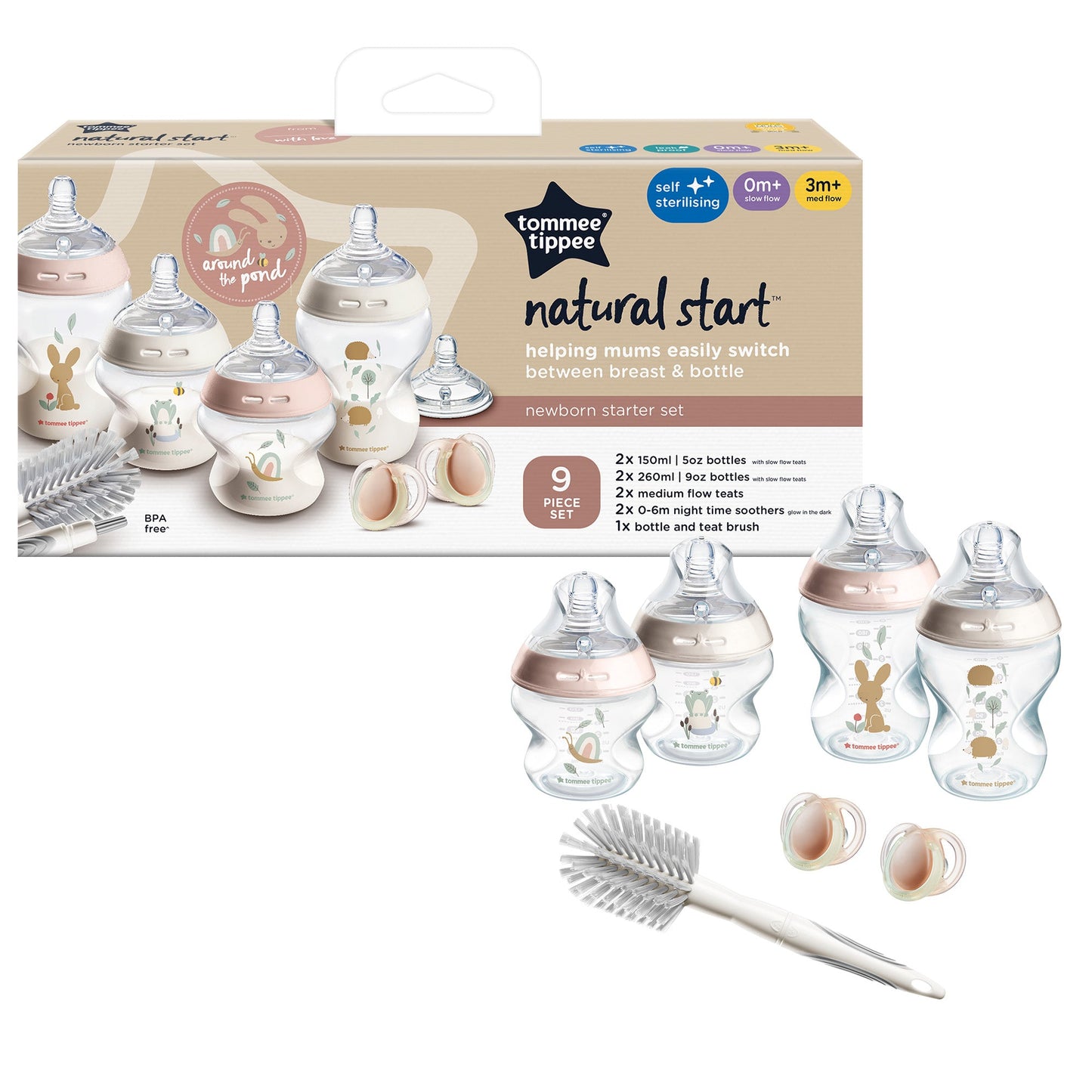 Tommee Tippee - Newborn Starter Kit Girl
