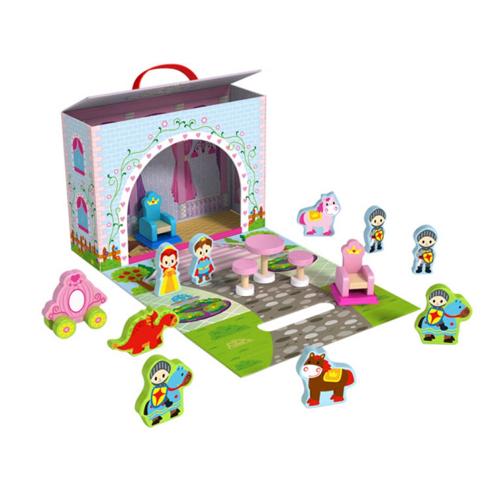 Wooden Princess Story Box