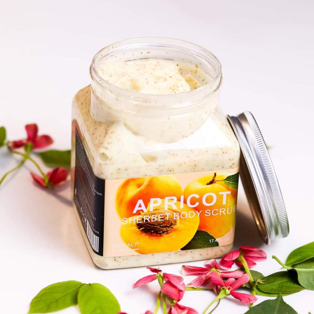 Wokali - Apricot Sherbet Body Scrub (350ml)