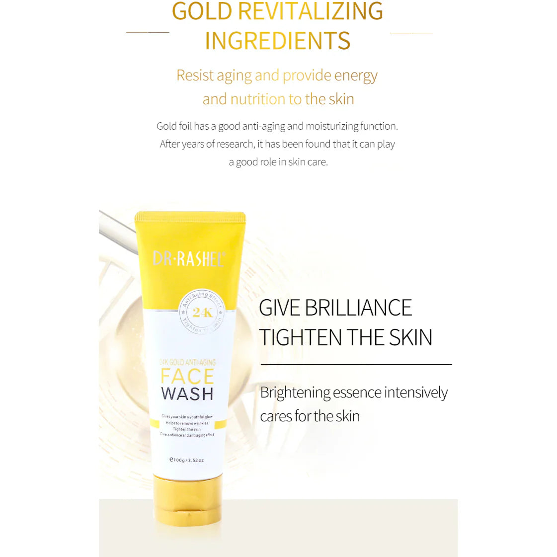 24K Gold Anti-Aging Face Wash