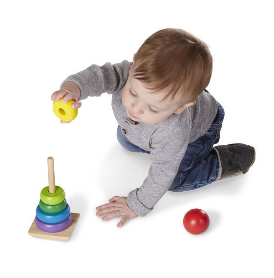 2. Rainbow Stacker (Age 18 Months+)