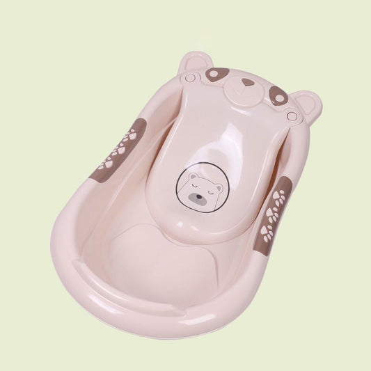 Baby Bath Tub With Support - Brown
